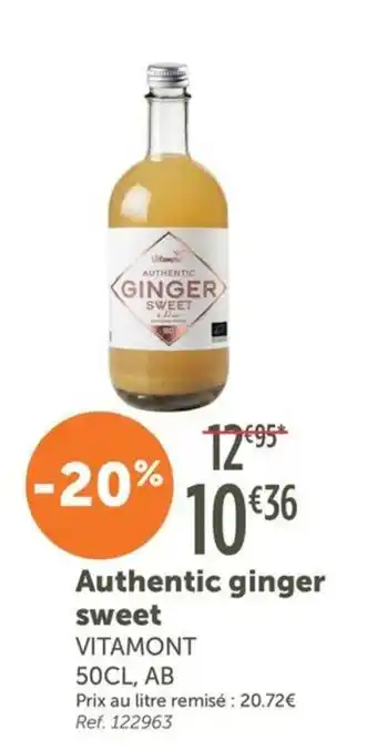 VITAMONT Authentic ginger sweet
