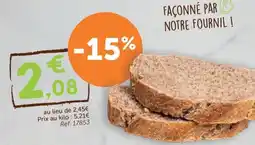 L'Eau Vive FAÇONNÉ PAR NOTRE FOURNIL offre