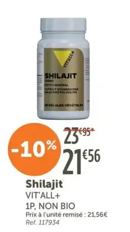 L'Eau Vive VIT'ALL+ Shilajit offre