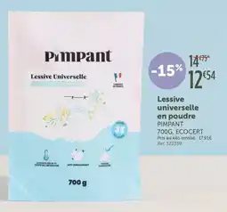 L'Eau Vive PIMPANT Lessive Universelle offre