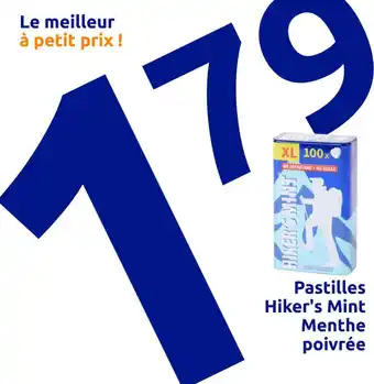 Pastilles Hiker's Mint Menthe poivrée