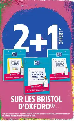 Intermarché Hyper Oxford Bloc de fiches bristol offre