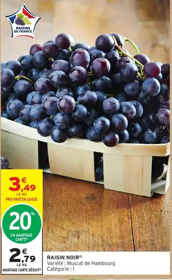 RAISINS DE FRANCE RAISIN NOIR