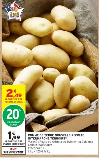 INTERMARCHÉ TERROIRS POMME DE TERRE NOUVELLE RECOLTE