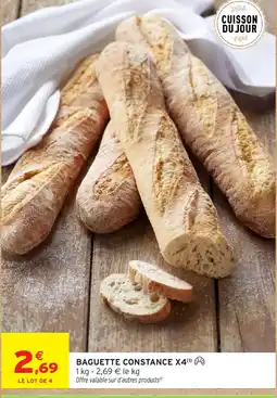 Intermarché Hyper Baguette Constance offre
