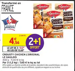 Intermarché Hyper Le Gaulois Crousty Chicken L'Original offre
