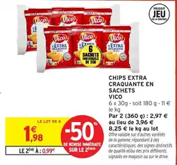 Intermarché Hyper Vico Chips Extra Craquante offre