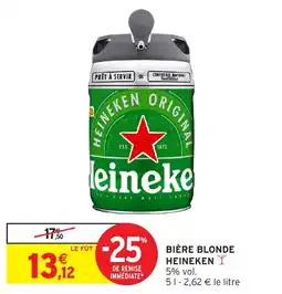 Intermarché Hyper Heineken Bière blonde offre