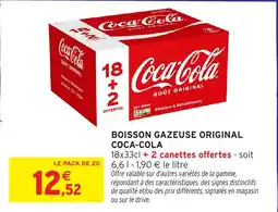 Intermarché Hyper Coca-Cola offre
