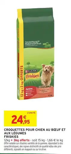 Intermarché Hyper Friskies Croquettes pour chien offre