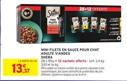 Intermarché Hyper Sheba Mini Filets en Sauce offre