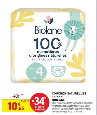 Biolane Couches naturelles