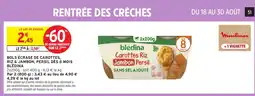 Intermarché Hyper bledina Carottes Riz Jambon Persil offre