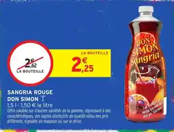 Intermarché Hyper DON SIMON Sangria offre