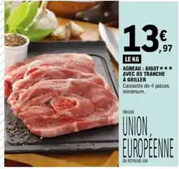 E.Leclerc AGNEAU : GIGOT offre