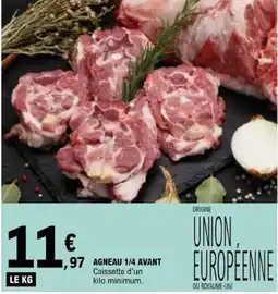 E.Leclerc AGNEAU 1/4 AVANT offre