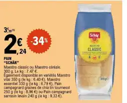 E.Leclerc Schär Maestro Classic offre