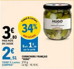 E.Leclerc HUGO Cornichons français offre