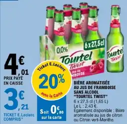 E.Leclerc Tourtel Twist offre