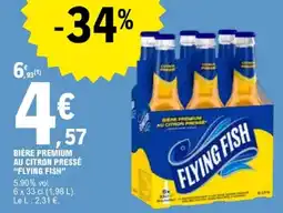 E.Leclerc FLYING FISH BIÈRE PREMIUM offre