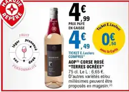 E.Leclerc CORSE ROSÉ offre