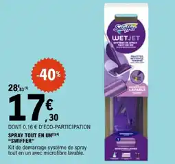E.Leclerc Swiffer WETJET offre