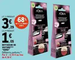 E.Leclerc AURA Diffuseur de voiture offre