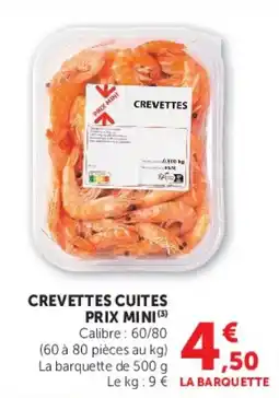 Hyper U CREVETTES offre