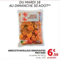 Super U ABRICOTS MOELLEUX DENOYAUTES offre
