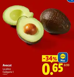 Lidl Avocat offre