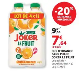 Hyper U Joker Le Fruit offre
