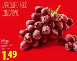 Lidl Raisin rosé sans pépins offre