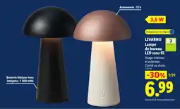 Lidl LIVARNO Lampe de bureau LED sans fil offre