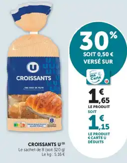 Hyper U U Croissants offre