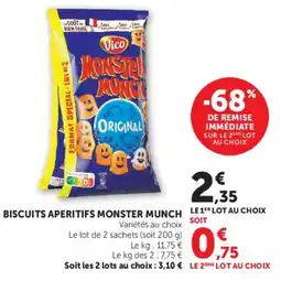 Hyper U Vico Monster Munch offre