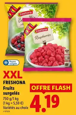 Lidl Freshona Fruits surgelés offre