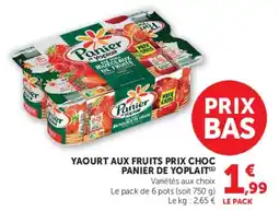 Hyper U Yoplait Panier de Yoplait offre