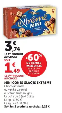 Super U Yoplait Extreme Mini offre