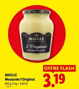 Lidl MAILLE Moutarde l'Original offre