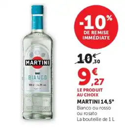 Hyper U MARTINI Bianco offre