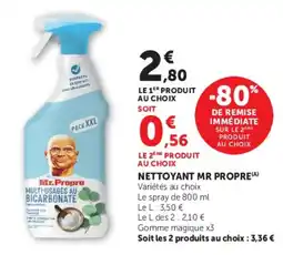 Hyper U Mr. Propre NETTOYANT MR PROPRE offre