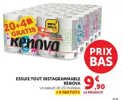 Super U Renova Essuie tout offre