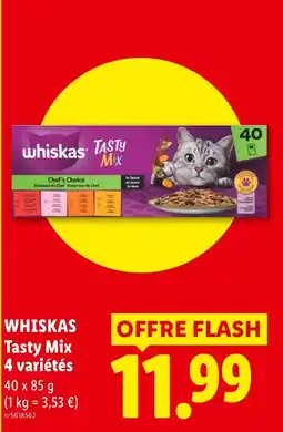 Lidl WHISKAS Tasty Mix offre
