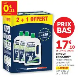 Hyper U Brioche Lessive offre