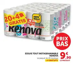 Hyper U Renova Essuie tout offre