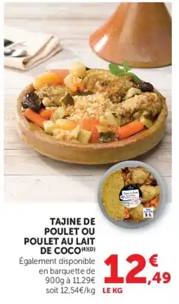 Super U Tajine de Poulet offre
