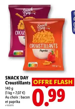 Lidl Snack Day Croustillants offre