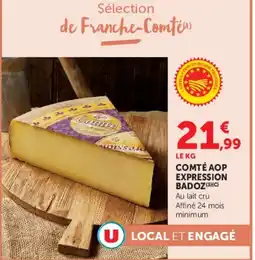 Super U Comté Expression offre