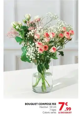 Super U Bouquet compose fee offre