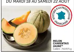 Super U MELON CHARENTAIS JAUNE offre
